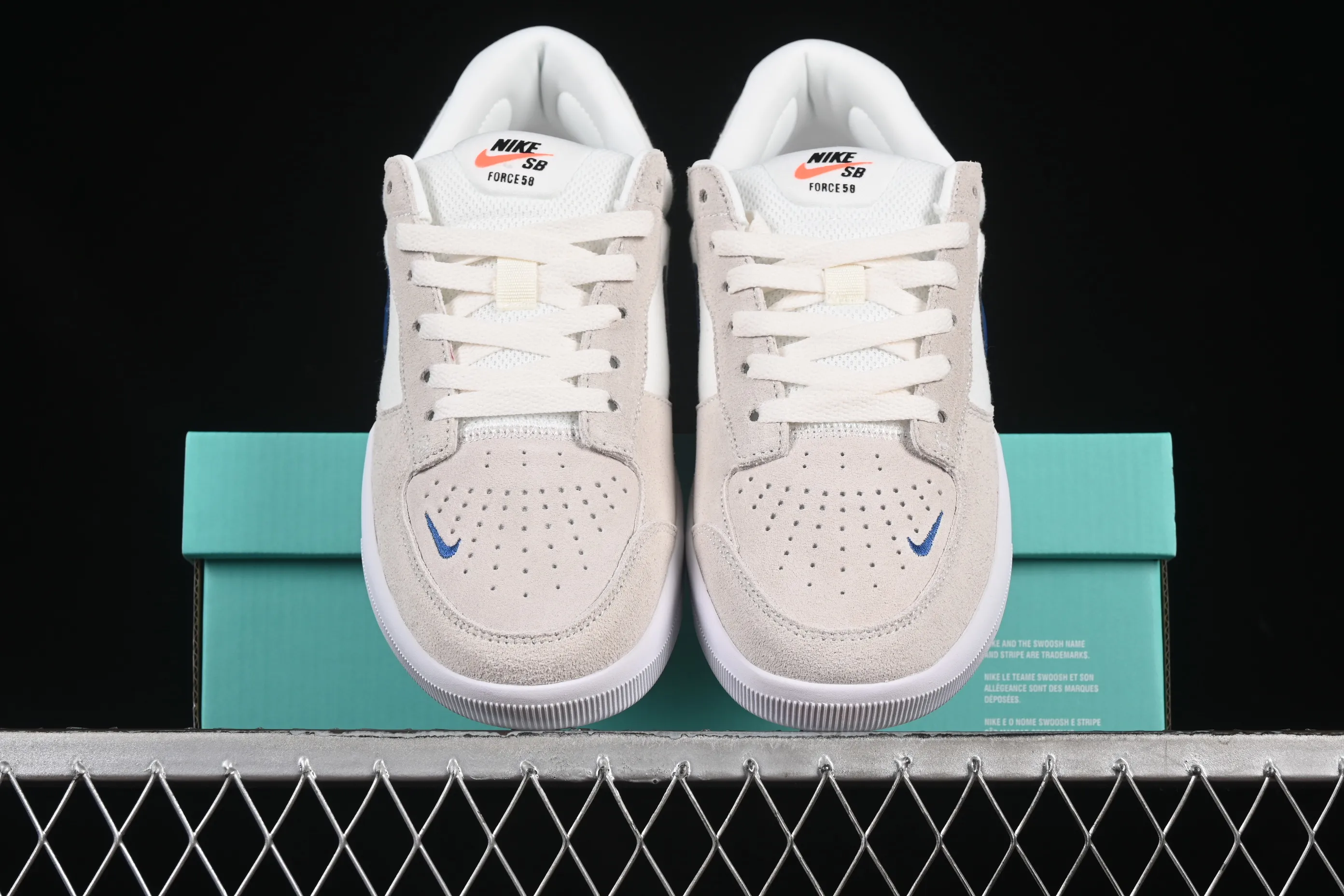 All Categories Nk SB Dunk Series Nk Force 58 Simple Skateboard Shoes J Version Nk SB Force 58 Nike Simple Retro Skateboard Shoes CZ2959-007